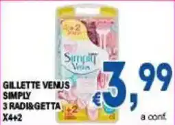 DEM Gillette Venus Simply offerta