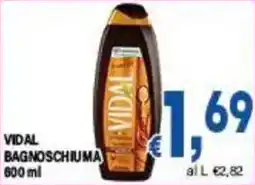 DEM Vidal bagnoschiuma offerta