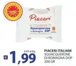 Re Mercato Lucrezia Piaceri Italiani Squacquerone di Romagna DOP offerta