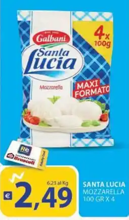Re Mercato Lucrezia Santa Lucia Mozzarella offerta