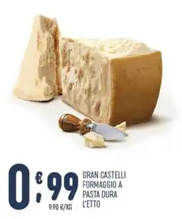 Gruppo Pascar Gran Castelli Formaggio a Pasta Dura offerta