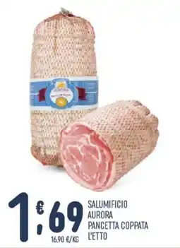 Gruppo Pascar Salumificio Aurora Pancetta Coppata offerta