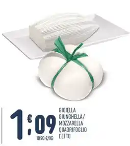 Gruppo Pascar Gioiella Giunghe/ Mozzarella Quadrifoglio offerta