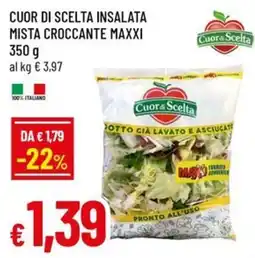 Famila Superstore Insalata mista croccante maxxi Cuor di Scelta offerta