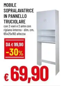 Famila Superstore Mobile sopralavatrice in pannello truciolare offerta
