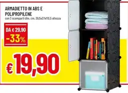 Famila Superstore Armadietto in ABS e polipropilene offerta
