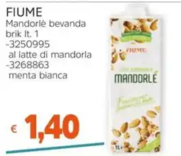 Stop&Shop Fiume Mandorlè bevanda offerta