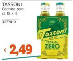 Stop&Shop Tassoni Cedrata zero offerta