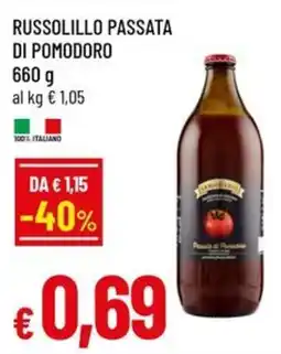 Famila Superstore Russolillo passata di pomodoro offerta