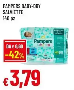 Famila Superstore Pampers Baby-dry Salviette offerta