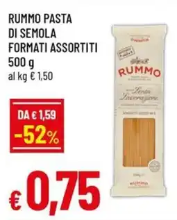 Famila Superstore Rummo pasta di semola offerta