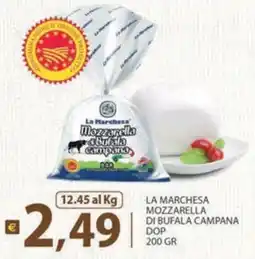 Re Mercato Lucrezia La Marchesa Mozzarella di Bufala Campana offerta