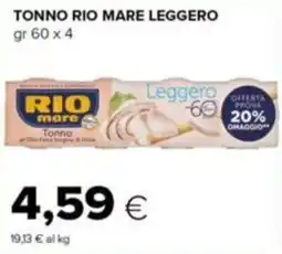 Tigre Tonno Rio Mare Leggero offerta
