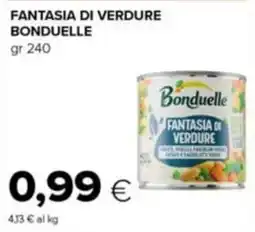 Tigre Fantasia di verdure Bonduelle offerta