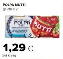 Tigre Polpa Mutti offerta