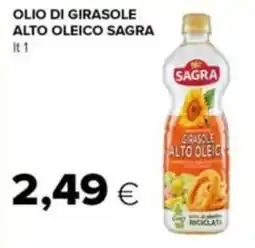Tigre Olio di girasole alto oleico Sagra offerta