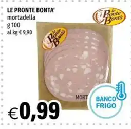 Hurrà Mortadella Le Pronte Bonta' offerta