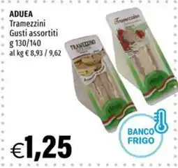 Hurrà Aduea tramezzini offerta