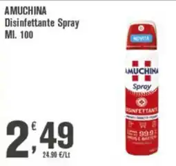 Conté Supermercati Amuchina Disinfettante Spray offerta