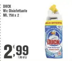Conté Supermercati Duck Wc Disinfettante offerta