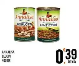 Vibian Annalisa legumi offerta