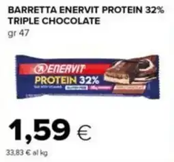 Tigre Barretta Enervit Protein 32% Triple Chocolate offerta