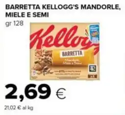 Tigre Barretta Kellogg's mandorle, miele e semi offerta