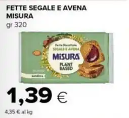 Tigre Fette segale e avena Misura offerta