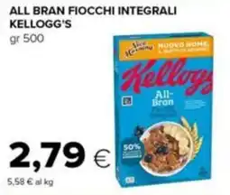 Tigre All Bran fiocchi integrali Kellogg's offerta