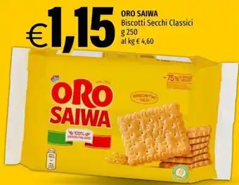 Oro Saiwa Biscotti Secchi Classici