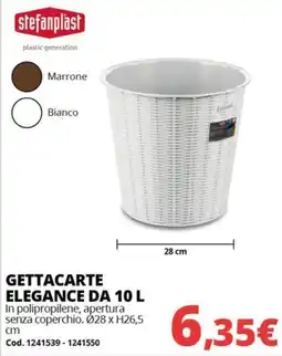 Brico Io Gettacarte Elegance da 10 L offerta