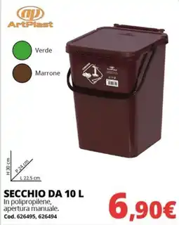 Brico Io Secchio da 10 L ArtPlast offerta