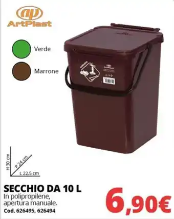 Secchio da 10 L ArtPlast