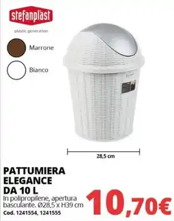 Brico Io Pattumiera Elegance Stefanplast offerta