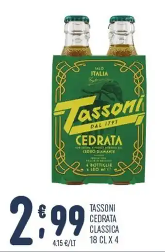 Gruppo Pascar Tassoni Cedrata Classica offerta