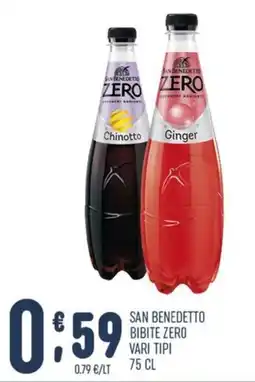Gruppo Pascar San Benedetto bibite zero offerta