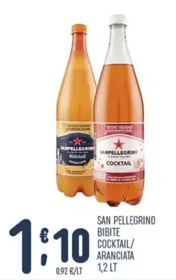 Gruppo Pascar San Pellegrino bibite cocktail/aranciata offerta
