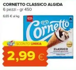 Tigre Cornetto classico Algida offerta