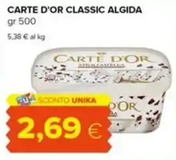 Tigre Carte d'or classic algida offerta