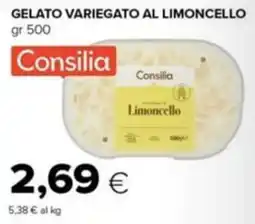 Tigre Gelato variegato al limoncello Consilia offerta