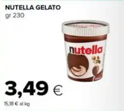 Tigre Nutella gelato offerta