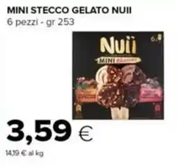 Tigre Mini stecco gelato Nuìi offerta