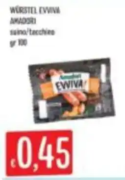 Mercadò Würstel Evviva offerta