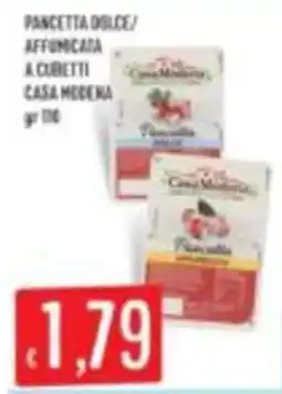 Mercadò Pancetta dolce Casa Modena offerta