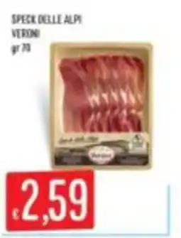 Mercadò Speck delle Alpi Veroni offerta
