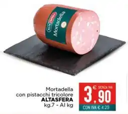 Altasfera Mortadella con pistacchi tricolore Altasfera offerta