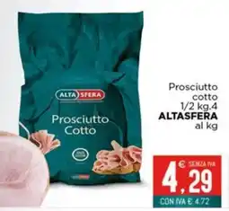 Altasfera Prosciutto Cotto Alta Sfera offerta
