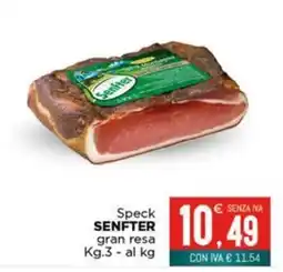 Altasfera Speck SENFTER gran resa offerta