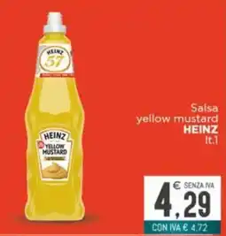 Altasfera Salsa yellow mustard HEINZ offerta