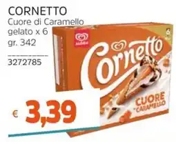 Stop&Shop Cornetto Cuore di Caramello offerta